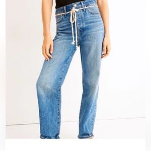 Madewell The Dadjean in Kingshill Wash: Rope Belt Edition